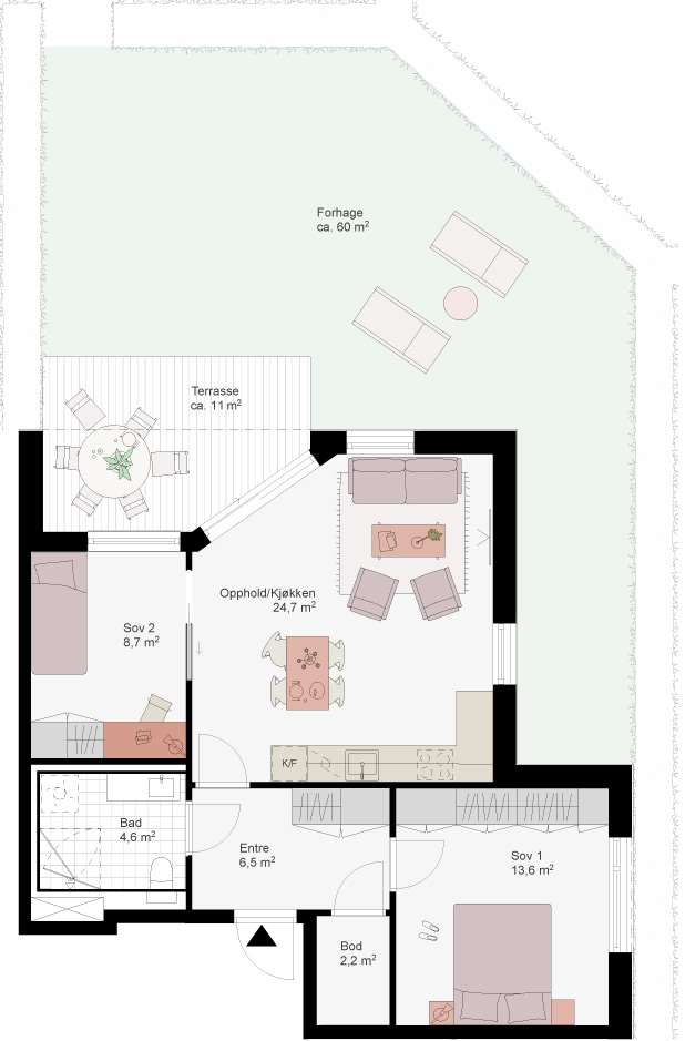 Plantegning 1